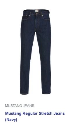 Mustang 43247 Rinsewash Stretch Jean