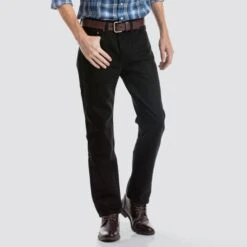 Levis 516 Slim Straight Black Rinse