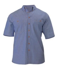 Bisley B71407 Chambray Shirt - Short Sleeve