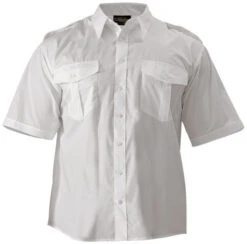 Bisley B71526 Epaulette Shirt - Short Sleeve