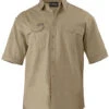 Bisley BS1433 Original Cotton Drill Shirt - Short Sleeve