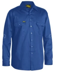 Bisley BS6893 Cool Lightweight Drill Shirt - Long Sleeve -Bisley Shop BS6893 1