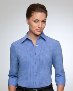 City Collection 2172A City Stretch Spot Shirt -Bisley Shop CITY2172A 2