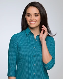 City Collection 2172A City Stretch Spot Shirt -Bisley Shop CITY2172A 6