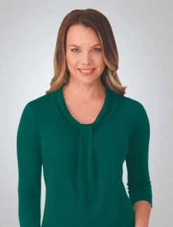 City Collection 2221 Pippa 3/4 Sleeve Knit Top -Bisley Shop CITY2221 6