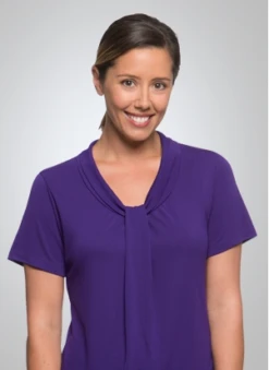 City Collection 2222 Pippa S/S Knit Top -Bisley Shop CITY2222 5