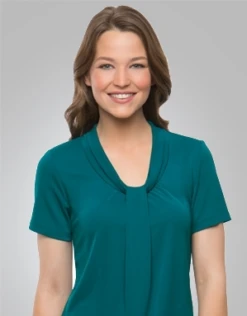 City Collection 2222A Pippa S/S Knit Top -Bisley Shop CITY2222A 3