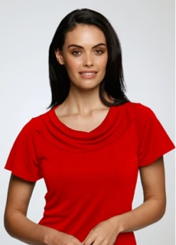 City Collection 2227 Eva S/S Knit Top -Bisley Shop CITY2227 2