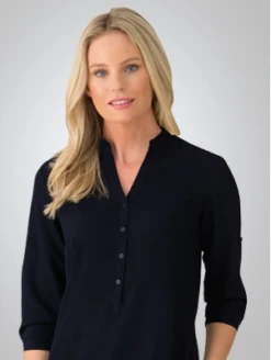 City Collection 2263A So Ezy 3/4 Sleeve Shirt -Bisley Shop CITY2263A 2