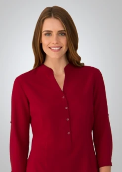 City Collection 2263A So Ezy 3/4 Sleeve Shirt -Bisley Shop CITY2263A 3