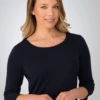 City Collection 2290 Smart 3/4 Sleeve Knit Top