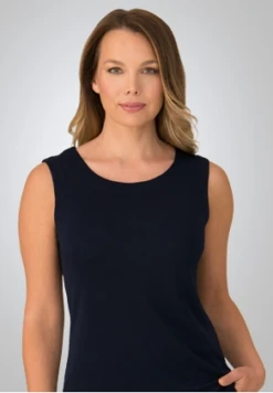 City Collection 2292 Smart Sleeveless Knit Top -Bisley Shop CITY2292 2