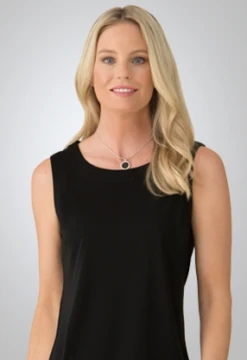 City Collection 2292 Smart Sleeveless Knit Top