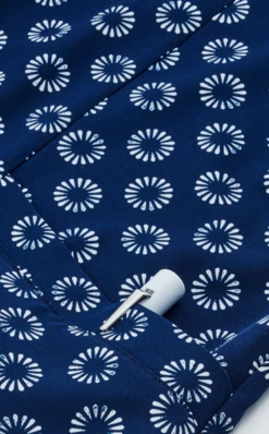 Biz Collection CS950LS Florence Daisy Print S/S Tunic Shirt -Bisley Shop CS950LS 9