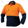 King Gee K54015 Hi-Vis Spliced Drill Shirt L/S