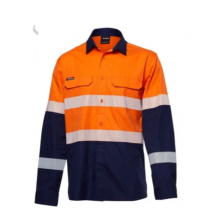 King Gee K54028 Work Cool Pro Hi Vis Reflective Shirt L/S 2 King Gee K54028 Work Cool Pro Hi Vis Reflective Shirt L/S - Image 2