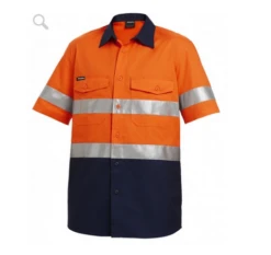 King Gee K54885 Workcool II Reflective Spliced Shirt S/S