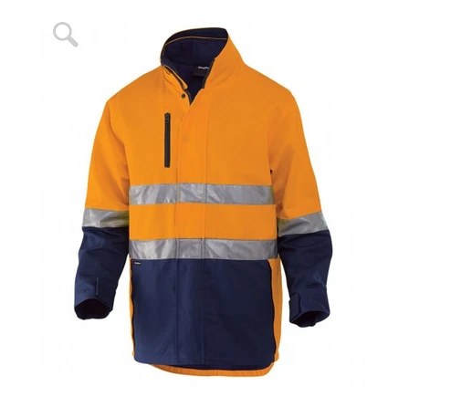 King Gee K55400 Reflective 3 In 1 Cotton Jacket 2 King Gee K55400 Reflective 3 In 1 Cotton Jacket - Image 2