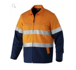 King Gee K55905 Reflective Spliced Cotton Drill Jacket