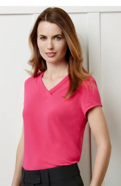 Biz Collection K819LS Lana Short Sleeve Blouse