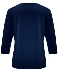 Biz Collection K819LT Lana 3/4 Sleeve Blouse -Bisley Shop K819LT 2