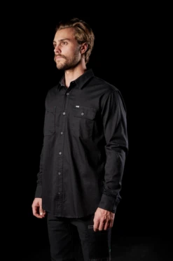 LSH-1 FXD Long Sleeve Work Shirt -Bisley Shop LSH1 5