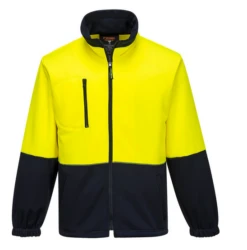 Prime Mover MH315 (Port West) Hi Vis Water Repellent Brush Fleece Jacket