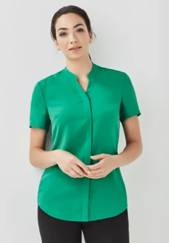 Biz Collection RB977LS Juliette Short Sleeve Blouse -Bisley Shop RB977LS 7