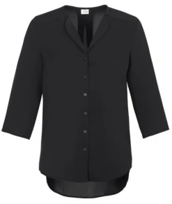 Biz Collection S015LT Longline 3/4 Sleeve Shirt -Bisley Shop S015LT 7