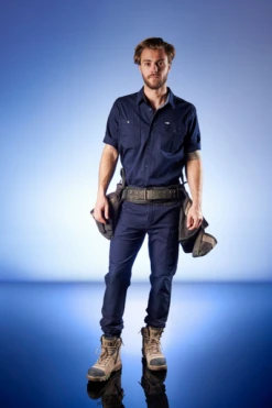 SSH-1 FXD Short Sleeve Work Shirt -Bisley Shop SSH1 6