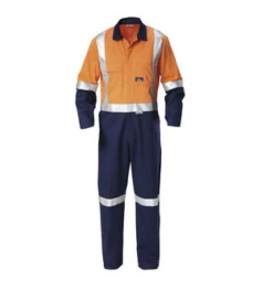 Hard Yakka Y00262 Overalls 2Tone Cotton Drill 3M Tape -Bisley Shop Y00262 2