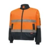 Hard Yakka Y06675 Hard Yakka Hi- Vis 2Tone Bomber Jkt With Hoop Tape