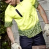 Syzmik ZH300 Mens Hi Vis Tracks Polo S/S