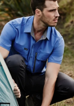 Syzmik ZW465 Mens Outdoor Shirt S/S