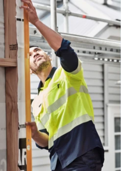 Syzmik ZW470 Outdoor Segmented Hi Vis Reflective Tape Shirt L/S